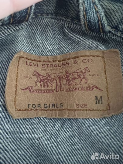 Куртка джинсовая levis женская