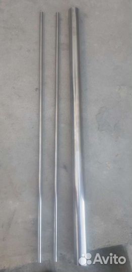 Труба хромированная для ограждения