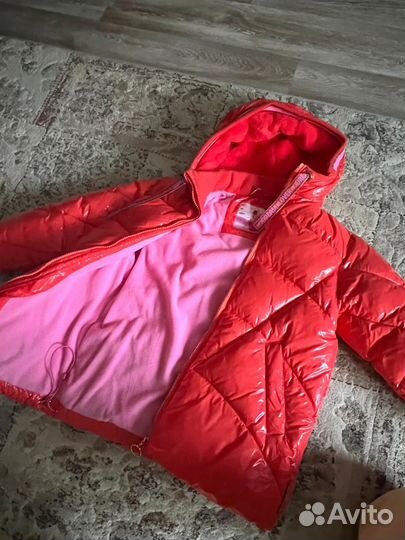 Куртка зимняя на девочку 128