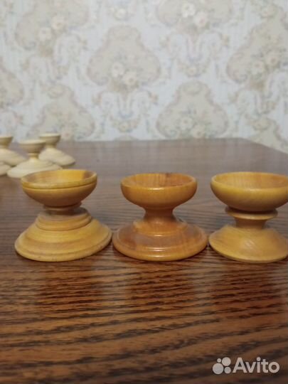 Подставки деревянные под пасхальные яйца