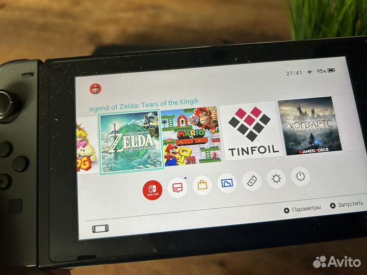 Nintendo switch прошитая с играми