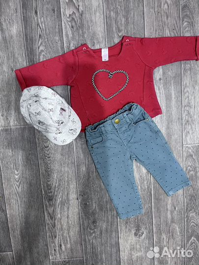 Одежда для девочки zara, 68