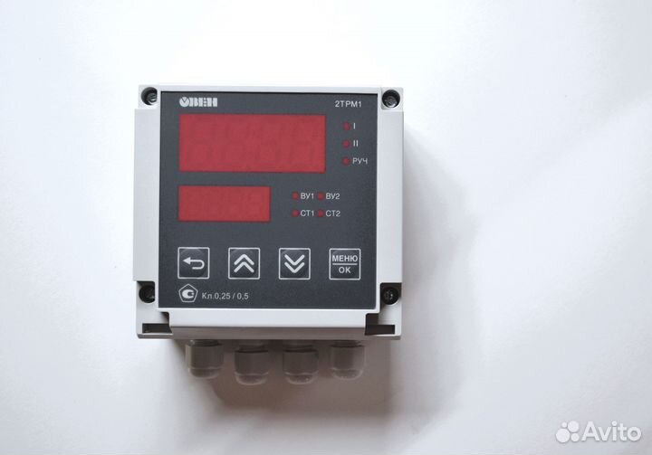 Измеритель-регулятор двухканальный овен 2трм1-Н.У2.рр