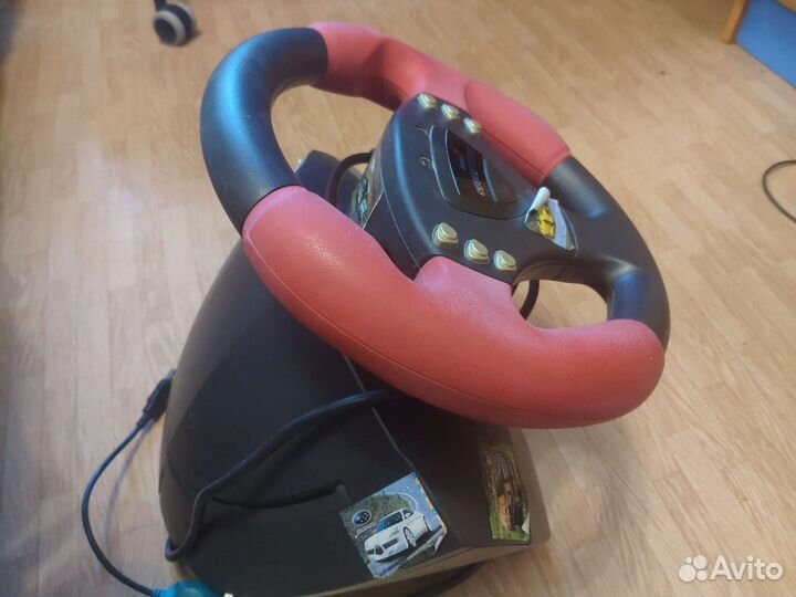 Игровой руль с педалями Genius Speed Wheel