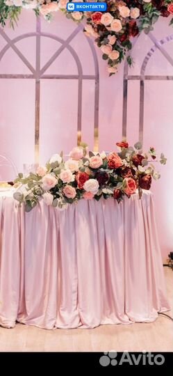 Цветочная композиция для свадьбы, декор, украшение