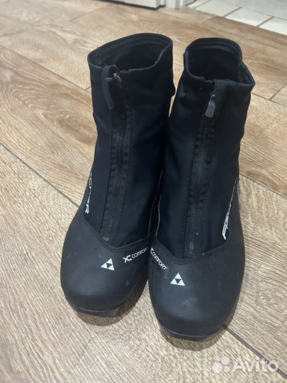 Лыжные ботинки fischer XC классика 41 р
