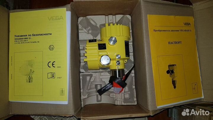 Преобразователи давления Vega Vegabar Atex