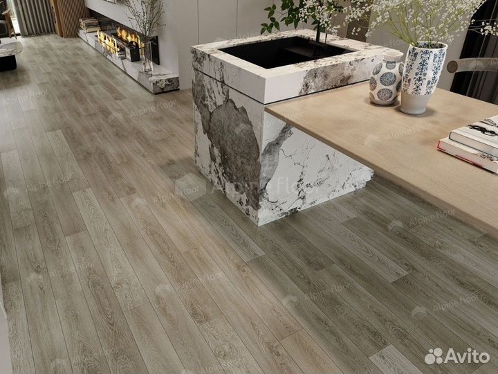 Каменно-полимерная плитка Alpine Floor Grand Sequo