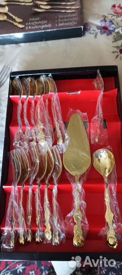 Набор столовых приборов новый
