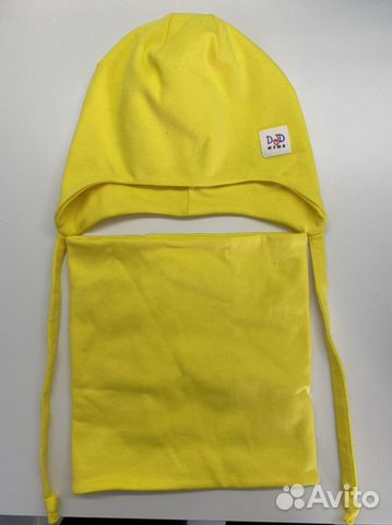 Шапка и снуд, 48-50 размер, на теплую весну, холод