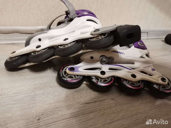 Ролики раздвижные и защитный шлем