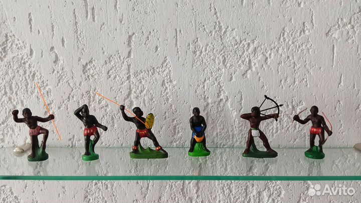 Солдатитки СССР Зулусы набор 1 (6 шт)