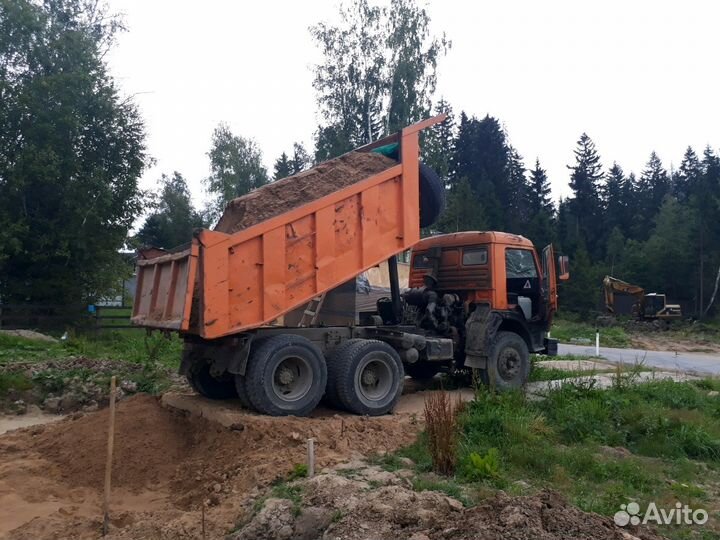 Доставка Песок шебень чернозем грунт