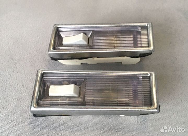 Плафоны освещения салона с хром рамкой Ваз 2101-07