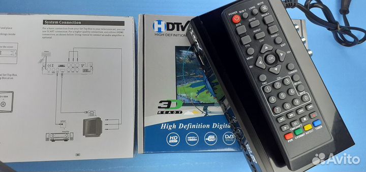 Цифровая тв приставка 2в1 Гарантия Интернет Запись