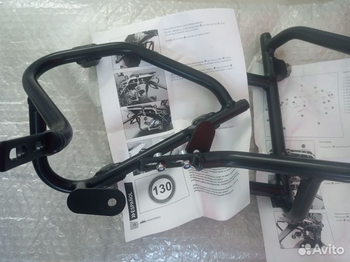 Кронштейны боковых кофров ktm duke 390