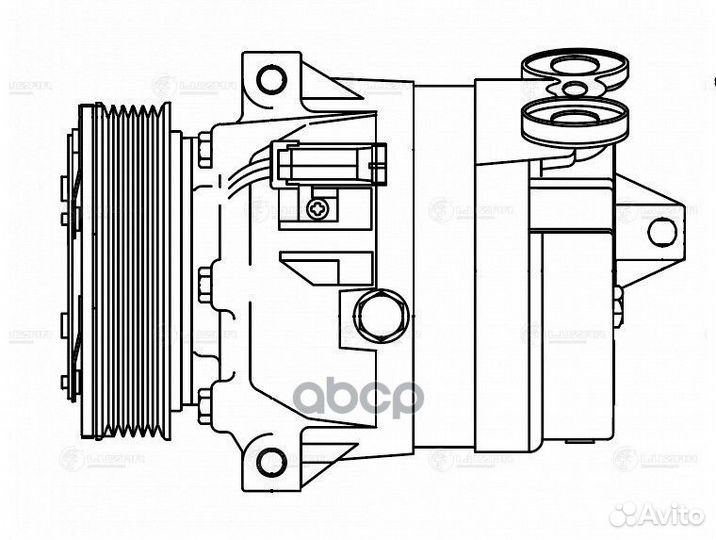 Компрессор кондиц. для а/м Лада 2123 Chevrolet