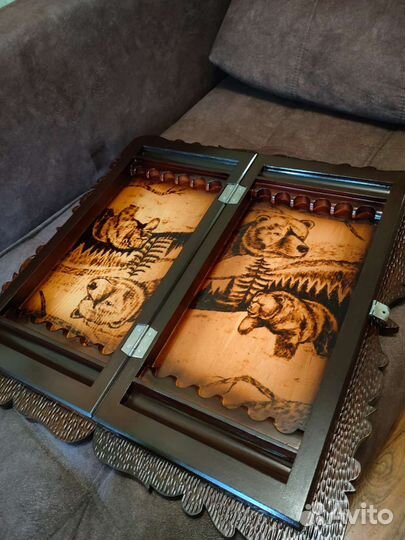 Нарды ручной работы