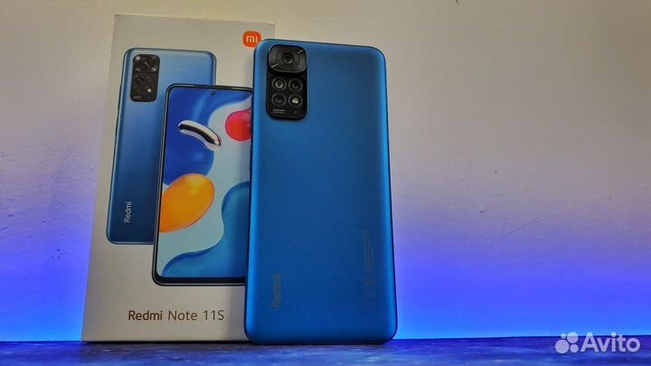 Телефон Xiaomi Redmi Note 11S 6/64GB, синий