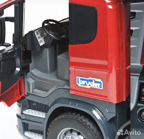 Игрушка самосвал bruder scania