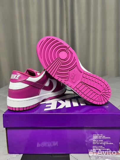 Nike Dunk Low Active Fuchsia Оригинал