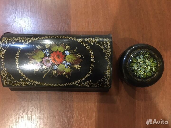 Набор Очечник и шкатулка