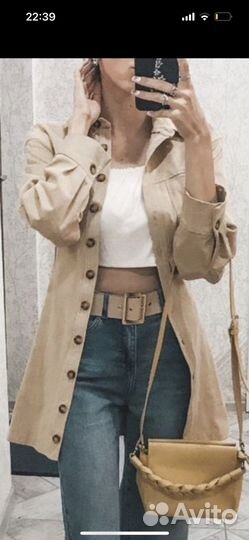 Платье рубашка zara