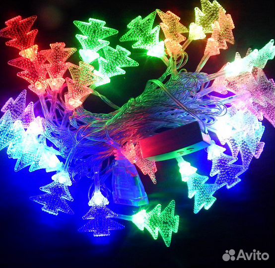 Ёлочная гирлянда, новые разные