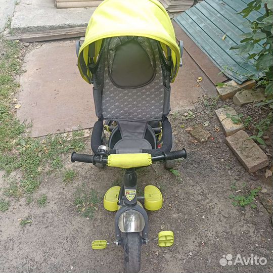 Велосипед с родительской ручкой