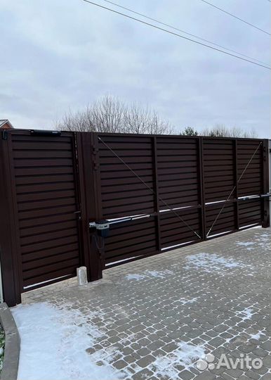 Секционные ворота