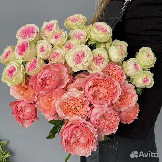 Цветы розы букет