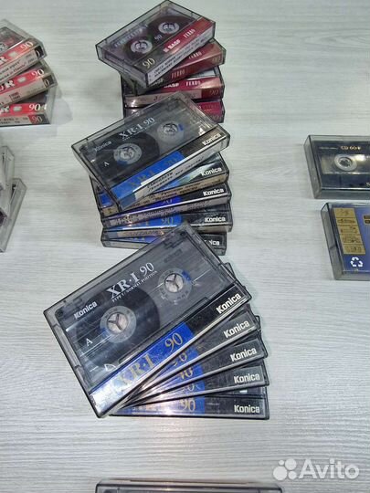 Аудиокассеты sony ef super 90 и другие