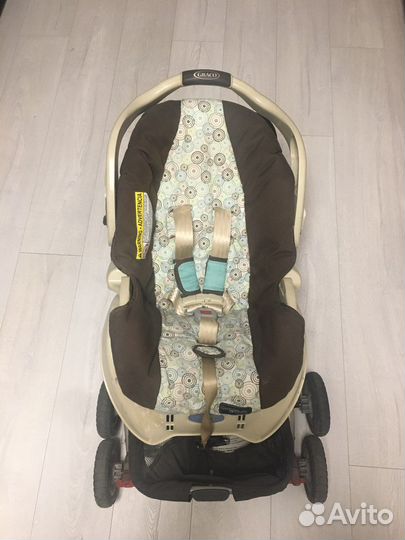 Автокресло Graco+коляска+люлька-переноска
