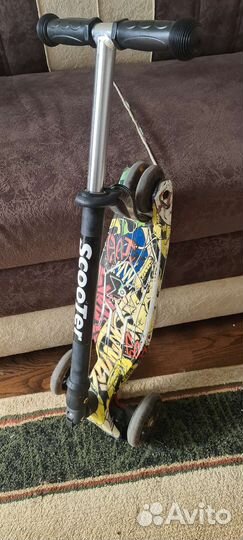 Самокат 3х колесный