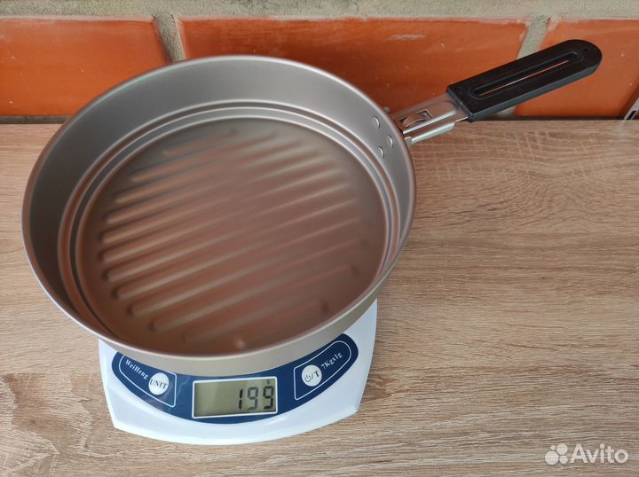 Титановая походная сковородка