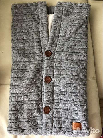 Детский конверт вязаный