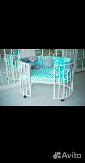 Детская кроватка трансформер 7 в 1