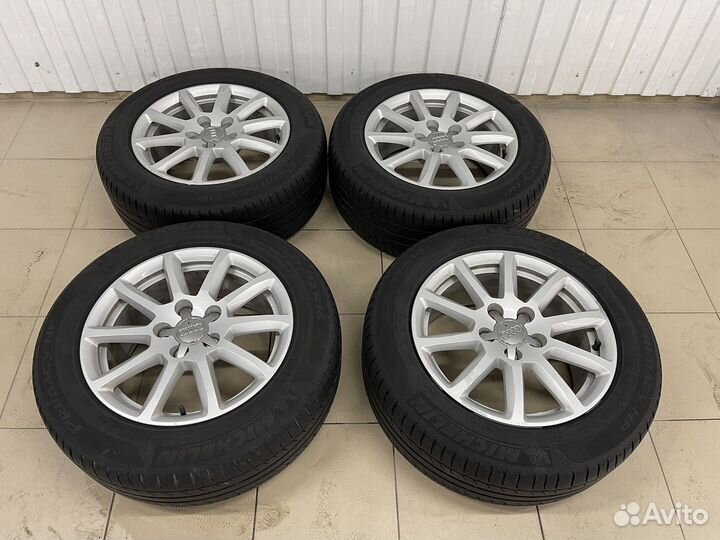 Оригинальные диски Audi a4 r16 с резиной