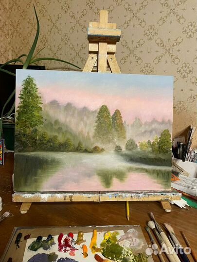 Картина маслом пейзаж 