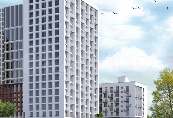 3-к. квартира, 55,9 м², 17/20 эт.