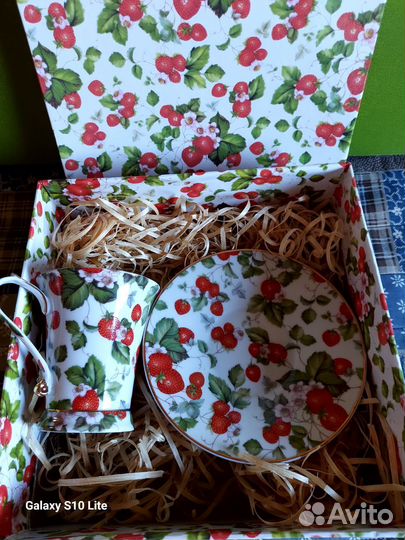 Чайный набор чашка+блюдце