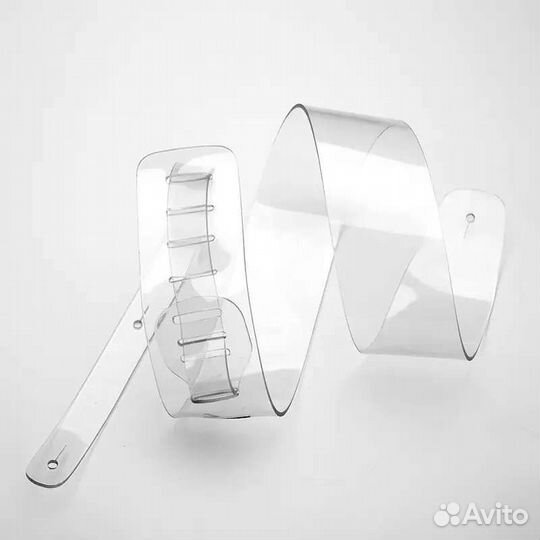 Прозрачный ремень для электрогитары