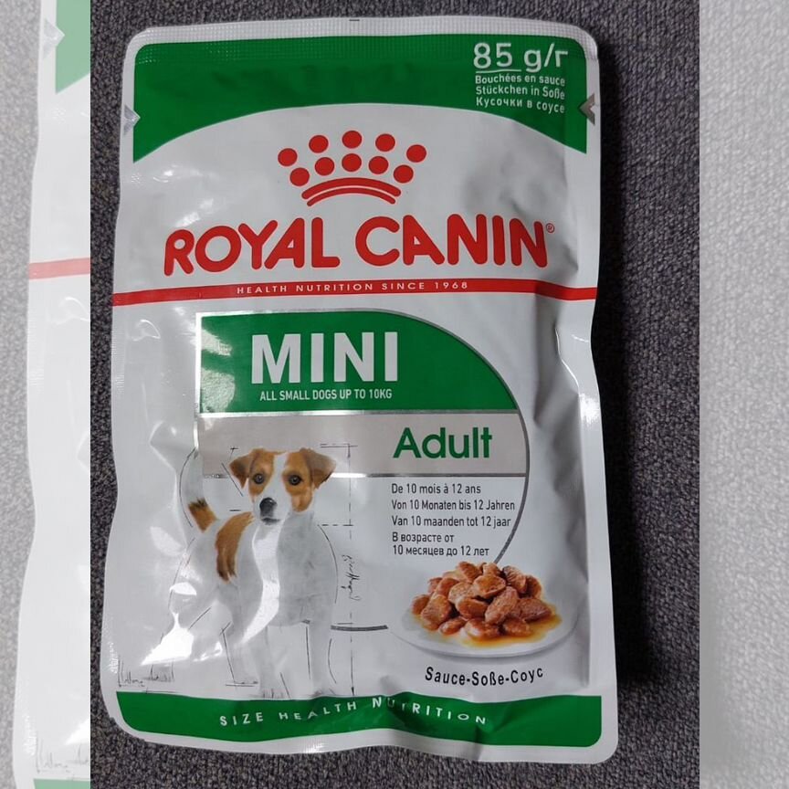 Корм для собак royal canin mini adult