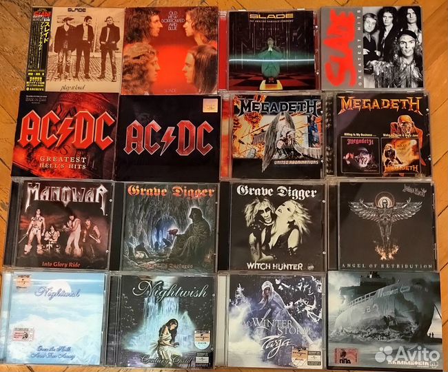 Heavy metal и Hard Rock на CD