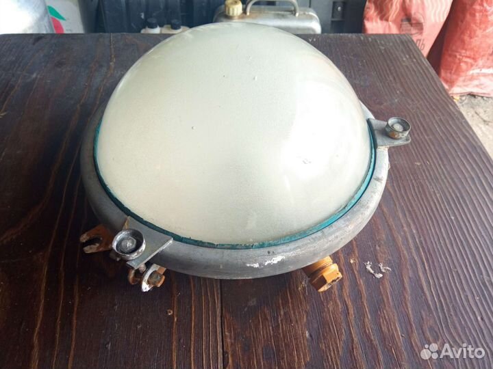 Светильник плафон пгт-100 Электролуч СССР