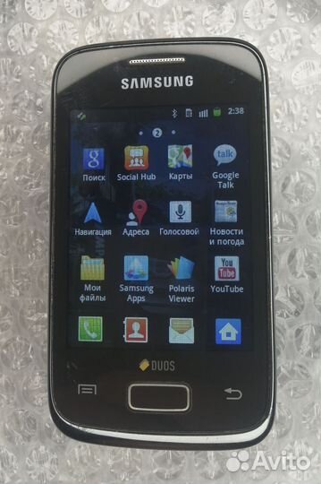 Samsung Galaxy Y Duos GT-S6102, 512 МБ