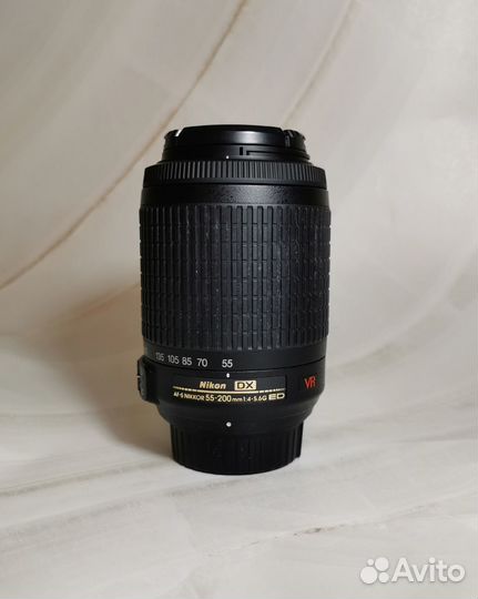 Объектив Nikon AF-S 55-200 и 18-55