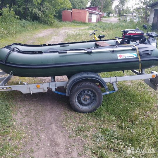 Лодка пвх Стингер с мотором