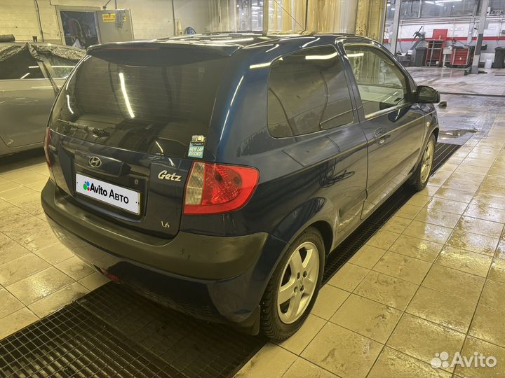 Hyundai Getz 1.6 AT, 2005, 113 000 км