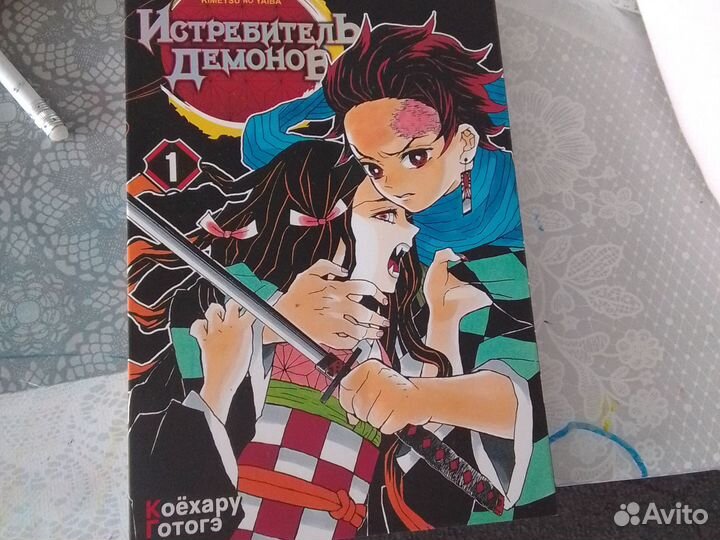 Манга истребитель демонов